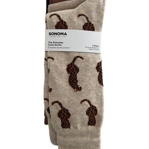 🌸3 pairs of Crew Socks… Brand New…one price🌸